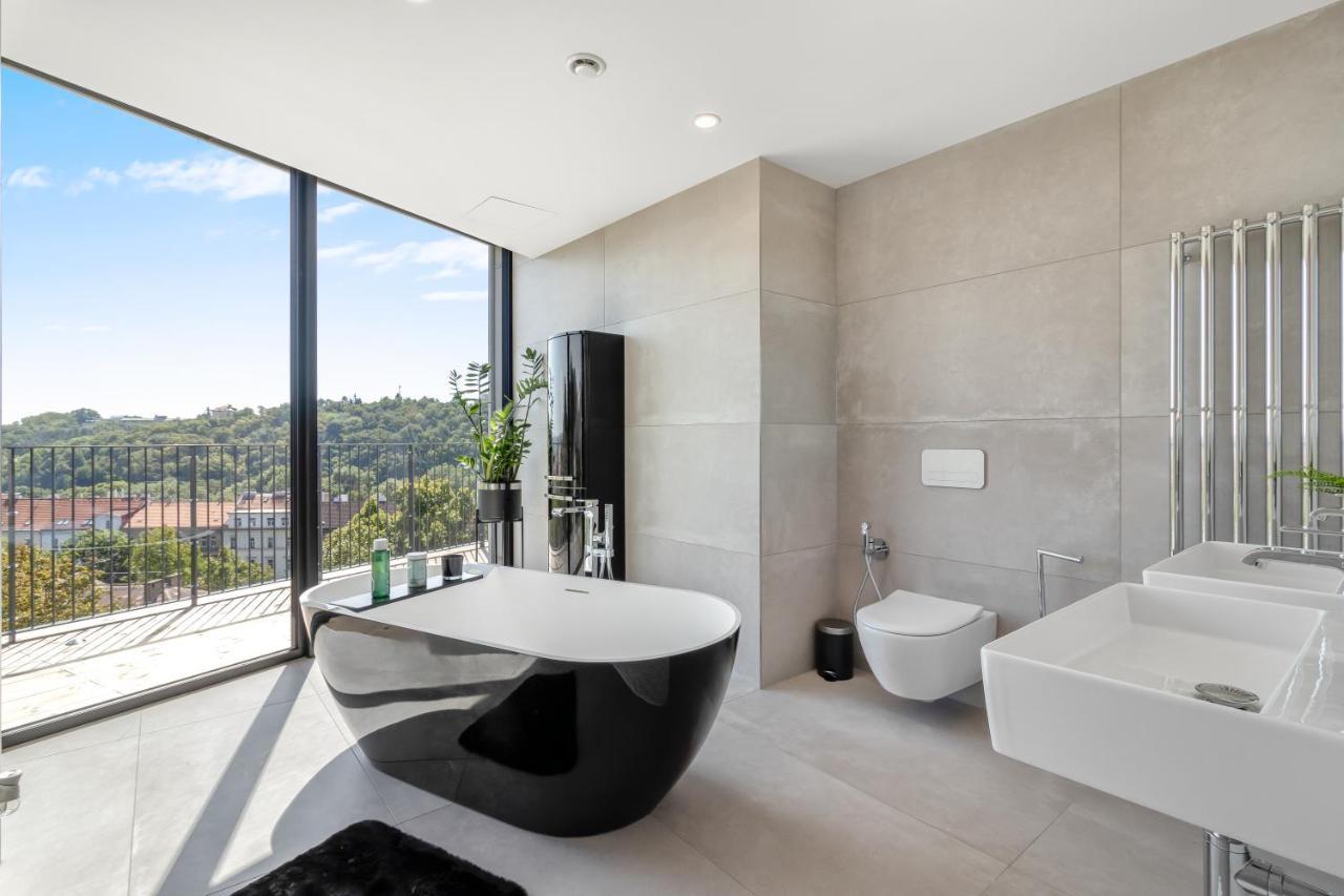Luxury Penthouse Prague Leilighet Eksteriør bilde
