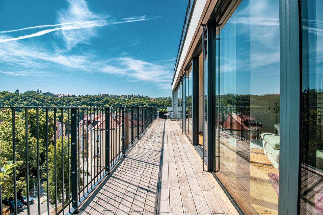 Luxury Penthouse Prague Leilighet Eksteriør bilde